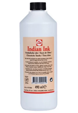 Talens indian ink 490 ml.