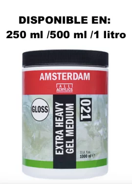 Gel medium extradenso acrílico mate relieves 1 litro TALENS