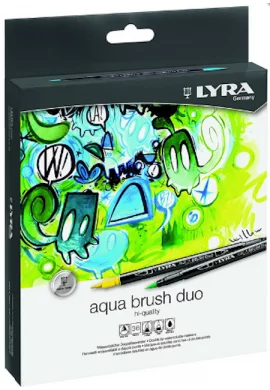 Caja 36 rotuladores Aqua Brush Lyra