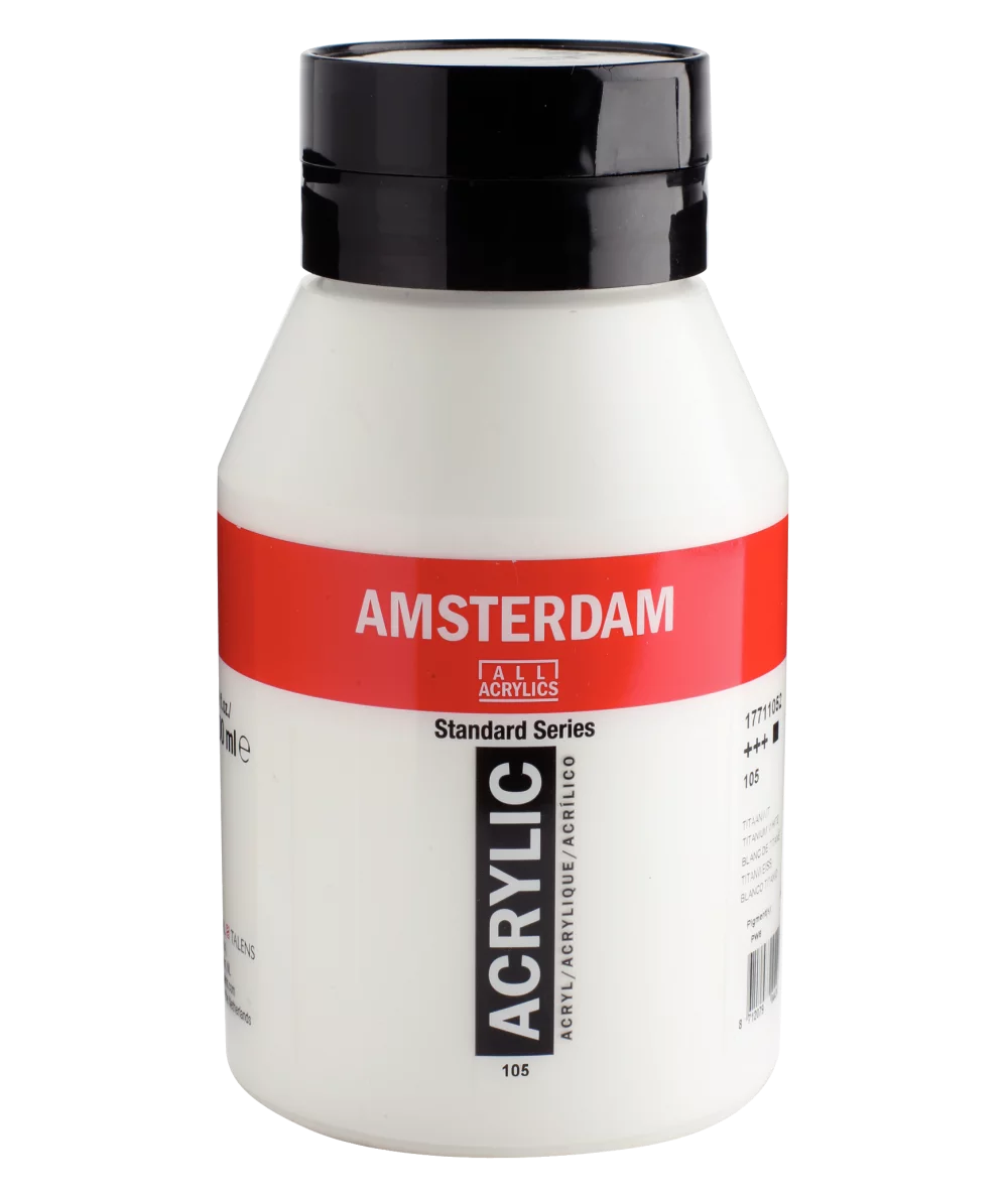 Acrílico Amsterdam 1 litro blanco