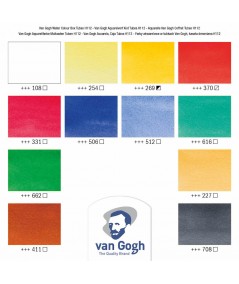 Colores caja Van Gogh 12 tubos