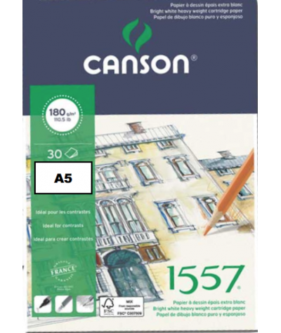 Bloc 1557 de Canson A5