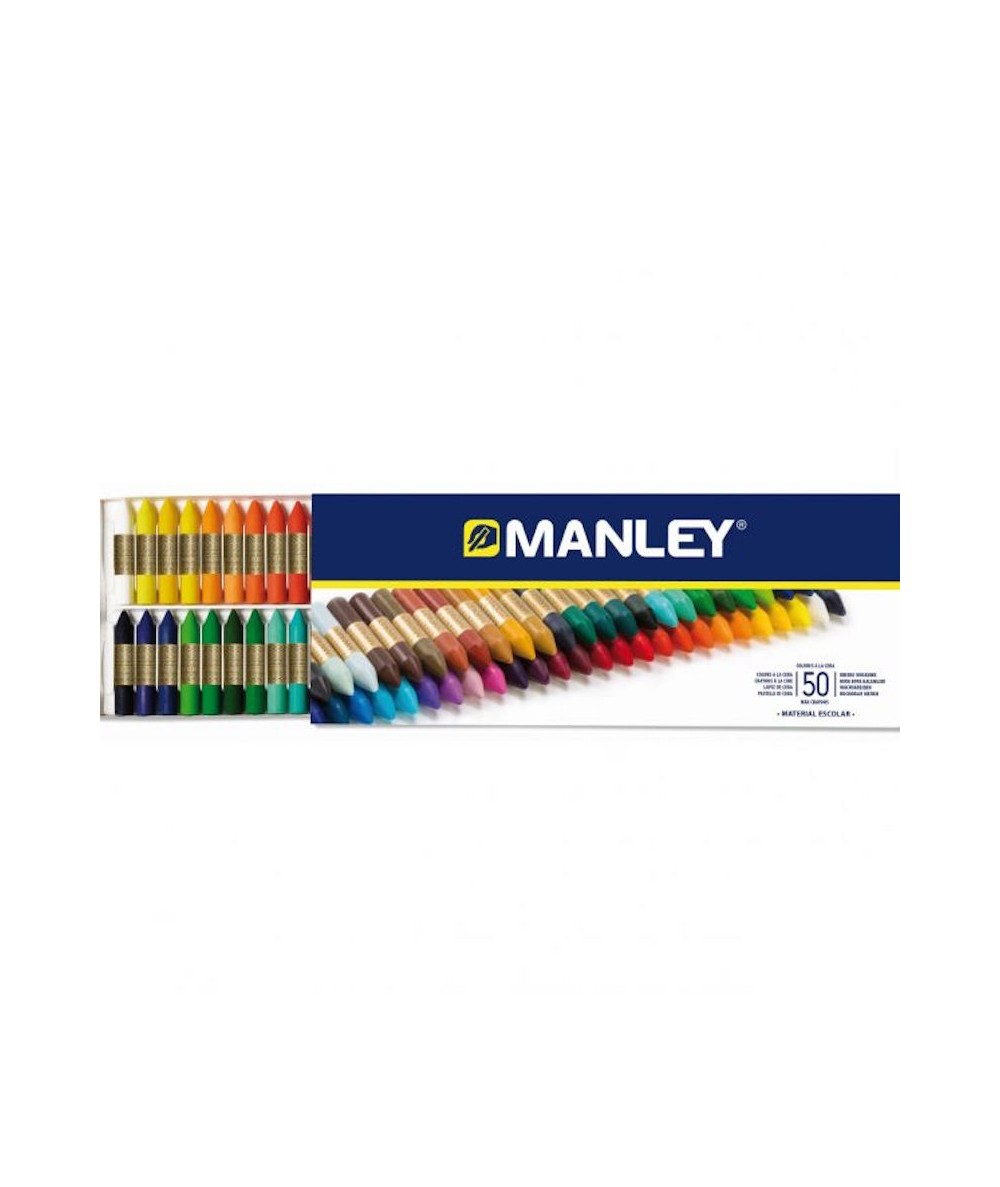 Cera Manley Acuarelable 12 colores