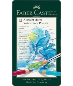Caja 12 lápices acuarelables Faber