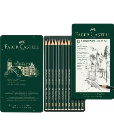 Faber lápices grafito Design set