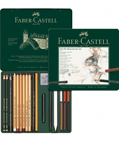 Caja dibujo Faber 21 piezas