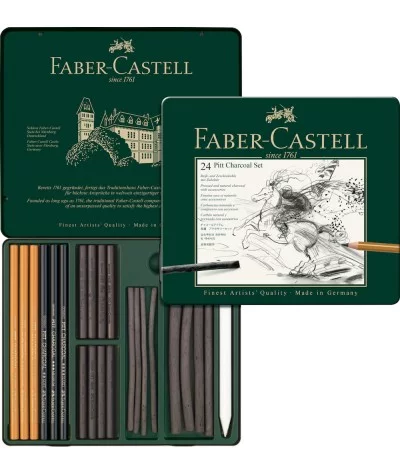 Caja Pitt Carbón Faber Castell