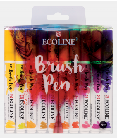 Ecoline brush pen 20