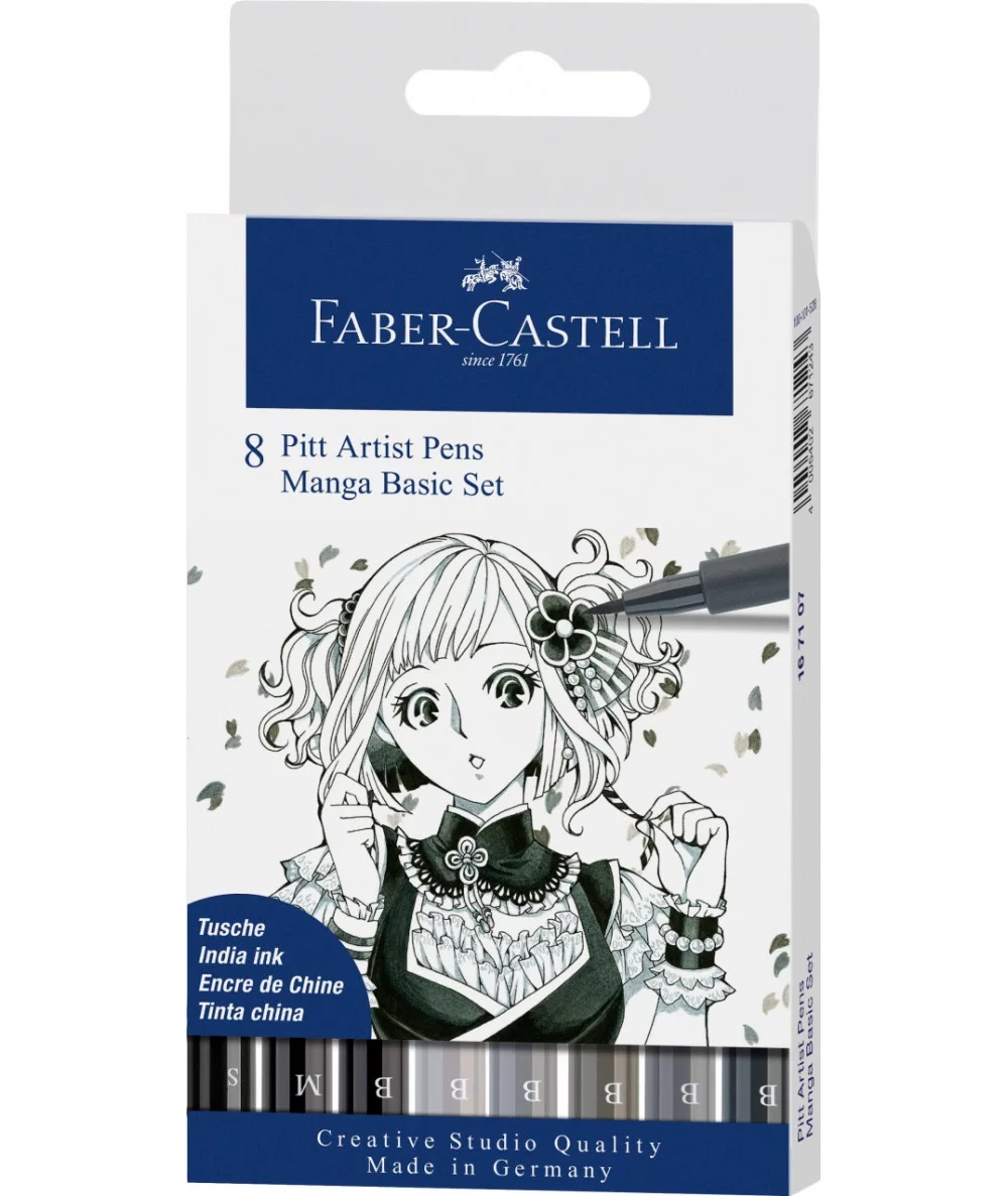 Set Manga 8 rotuladores Faber