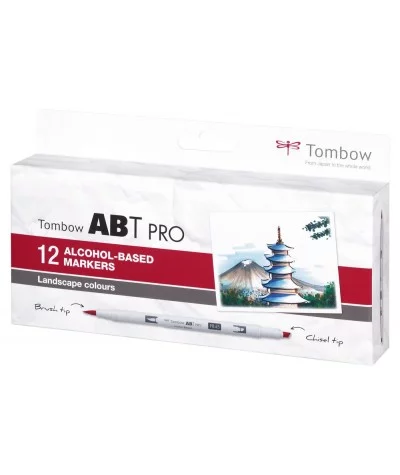 Tombow rotuladores 12 ABT...