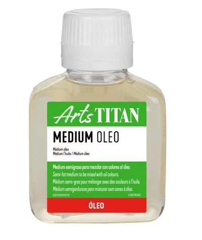Medium para óleo Titan 100 ml.