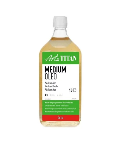 Medium para óleo Titan 1 litro