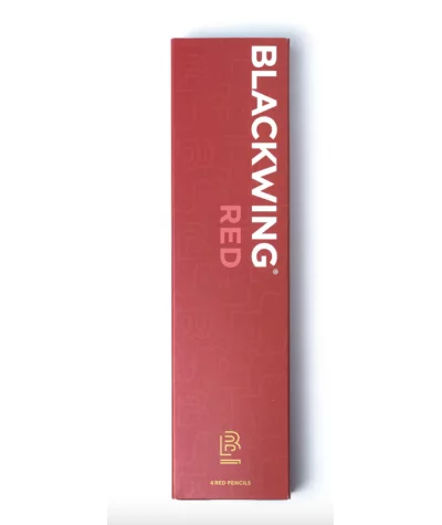 Blackwing red caja 4 lápices